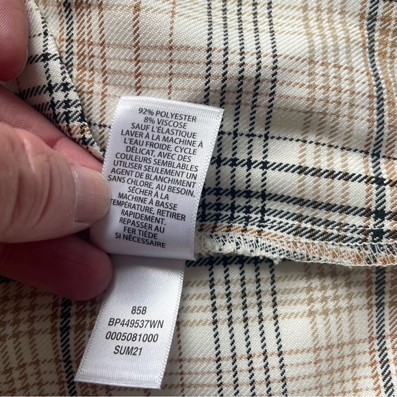 BP Plaid Crop Tank Top - Picture 7 of 7